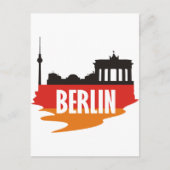 Carte Postale Drapeau Berlin (Devant)