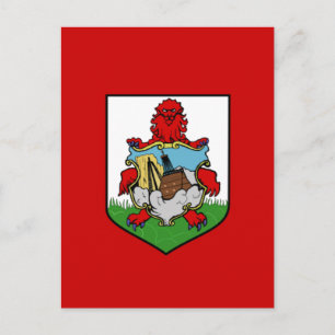 Carte Postale drapeau bermuda