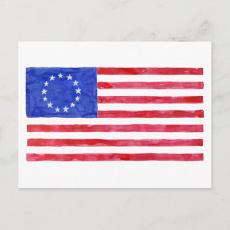 Carte Postale Drapeau Betsy Ross