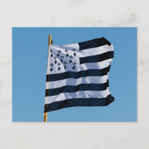 Carte Postale Drapeau breton