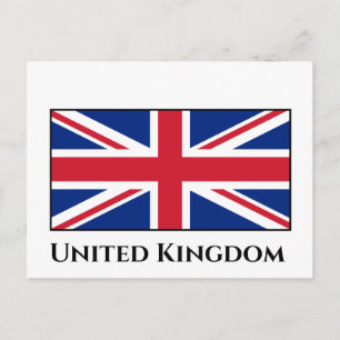 Carte Postale Drapeau britannique