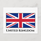 Carte Postale Drapeau britannique (Devant)