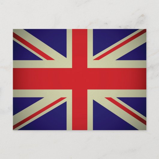 Carte Postale Drapeau britannique (Devant)
