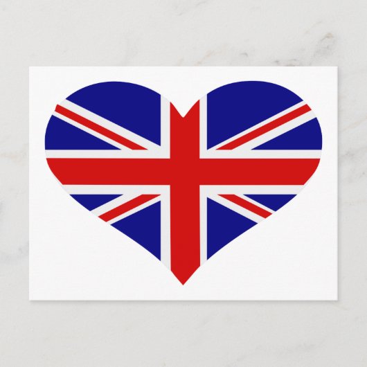 Carte Postale Drapeau britannique (Devant)