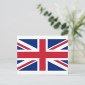 Carte Postale Drapeau britannique, Drapeau du Royaume-Uni (Debout devant)