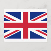 Carte Postale Drapeau britannique, Drapeau du Royaume-Uni (Devant)