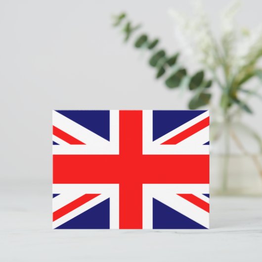 Carte Postale Drapeau britannique Union Jack (Debout devant)