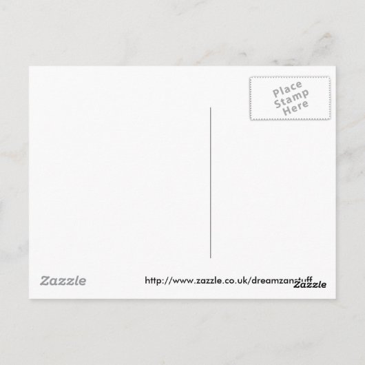 Carte Postale Drapeau britannique Union Jack (Dos)