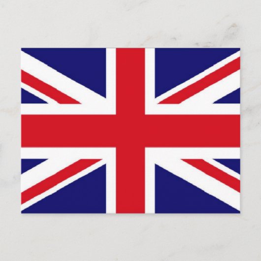 Carte Postale Drapeau britannique Union Jack (Devant)