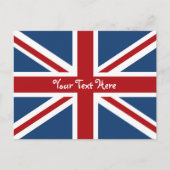 Carte Postale Drapeau britannique Union Jack (Devant)