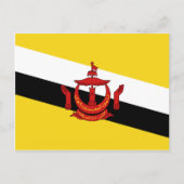 Carte postale Drapeau Brunei (Devant)