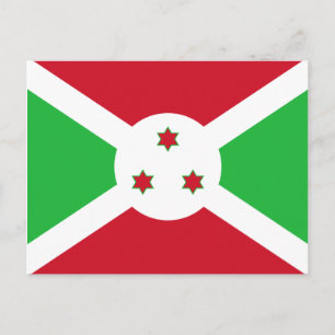 Carte postale Drapeau Burundi
