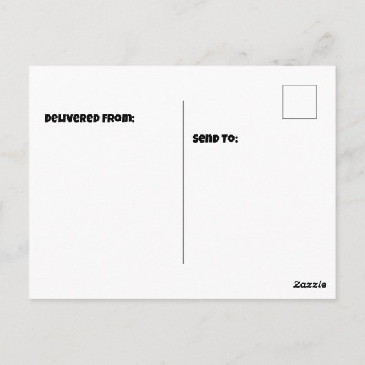 Carte Postale drapeau cambodgien (Dos)