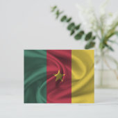 Carte Postale Drapeau Cameron (Debout devant)