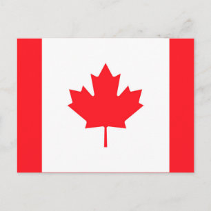 Carte Postale Drapeau Canada