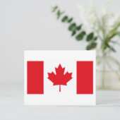 Carte postale Drapeau Canada (Debout devant)