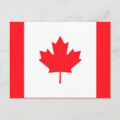Carte postale Drapeau Canada - Carte postale Souve (Devant)