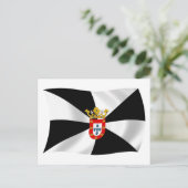 Carte postale Drapeau Ceuta (Debout devant)