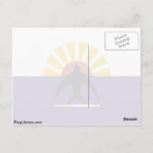 Carte Postale Drapeau Cozumel, Quintana Roo, Mexique (Dos)