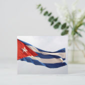 Carte Postale drapeau cuba (Debout devant)