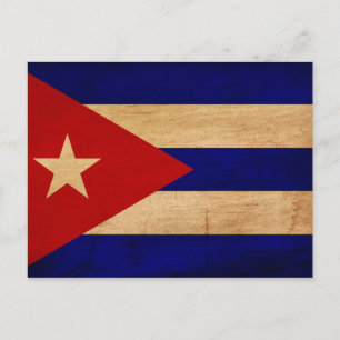 Carte Postale Drapeau Cuba