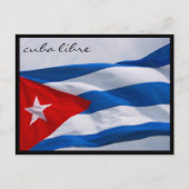 Carte Postale drapeau cuba libre (Devant)