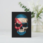 Carte Postale Drapeau cubain personnalisable (Debout devant)