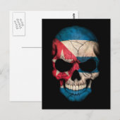 Carte Postale Drapeau cubain personnalisable (Devant / Derrière)