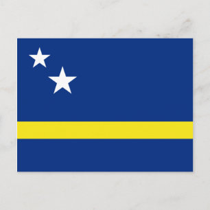 Carte postale Drapeau Curaçao