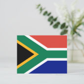 Carte Postale Drapeau d'Afrique du Sud (Debout devant)