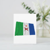 Carte Postale Drapeau d'agitateur Afar (Debout devant)