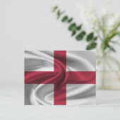 Carte Postale Drapeau d'Angleterre (Debout devant)