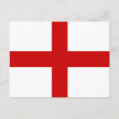 Carte Postale Drapeau d'Angleterre (Devant)