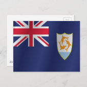 Carte Postale Drapeau d'Anguilla (Devant / Derrière)