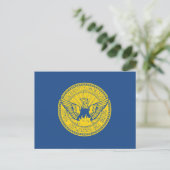 Carte Postale Drapeau d'Atlanta, Géorgie (Debout devant)