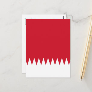 Carte Postale Drapeau de Bahreïn