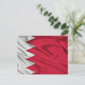 Carte Postale Drapeau de Bahreïn (Debout devant)