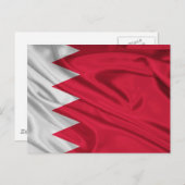 Carte Postale Drapeau de Bahreïn (Devant / Derrière)