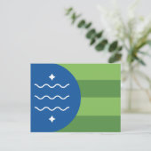 Carte Postale Drapeau de Bellingham, Washington Postcard (Debout devant)