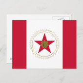 Carte Postale Drapeau de Birmingham, Alabama (Devant / Derrière)