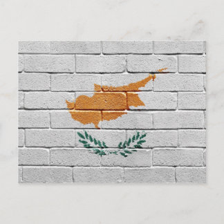 Carte Postale Drapeau de Chypre
