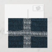 Carte Postale Drapeau de Cornouailles de Paperclips (Devant / Derrière)