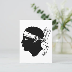 Carte Postale Drapeau de Corse