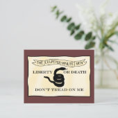 Carte Postale Drapeau de coupe (Debout devant)