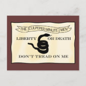 Carte Postale Drapeau de coupe (Devant)