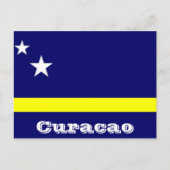 Carte Postale Drapeau de Curacao (Devant)