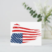 Carte Postale Drapeau de détresse (Debout devant)