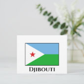 Carte Postale Drapeau de Djibouti (Debout devant)