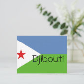 Carte Postale Drapeau de Djibouti (Debout devant)