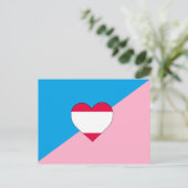 Carte Postale Drapeau de Fierté Age Play (Debout devant)